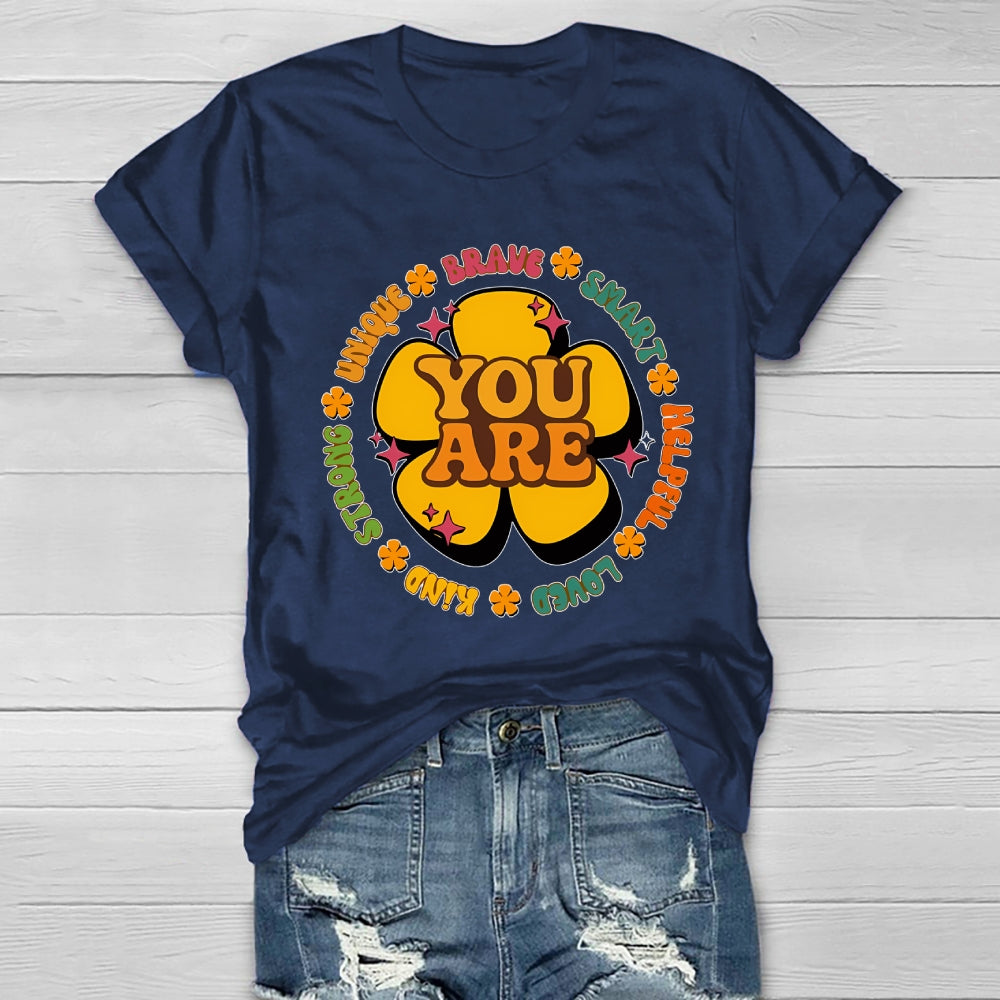 You Are Kind Brave Smart Healthwear T-shirt