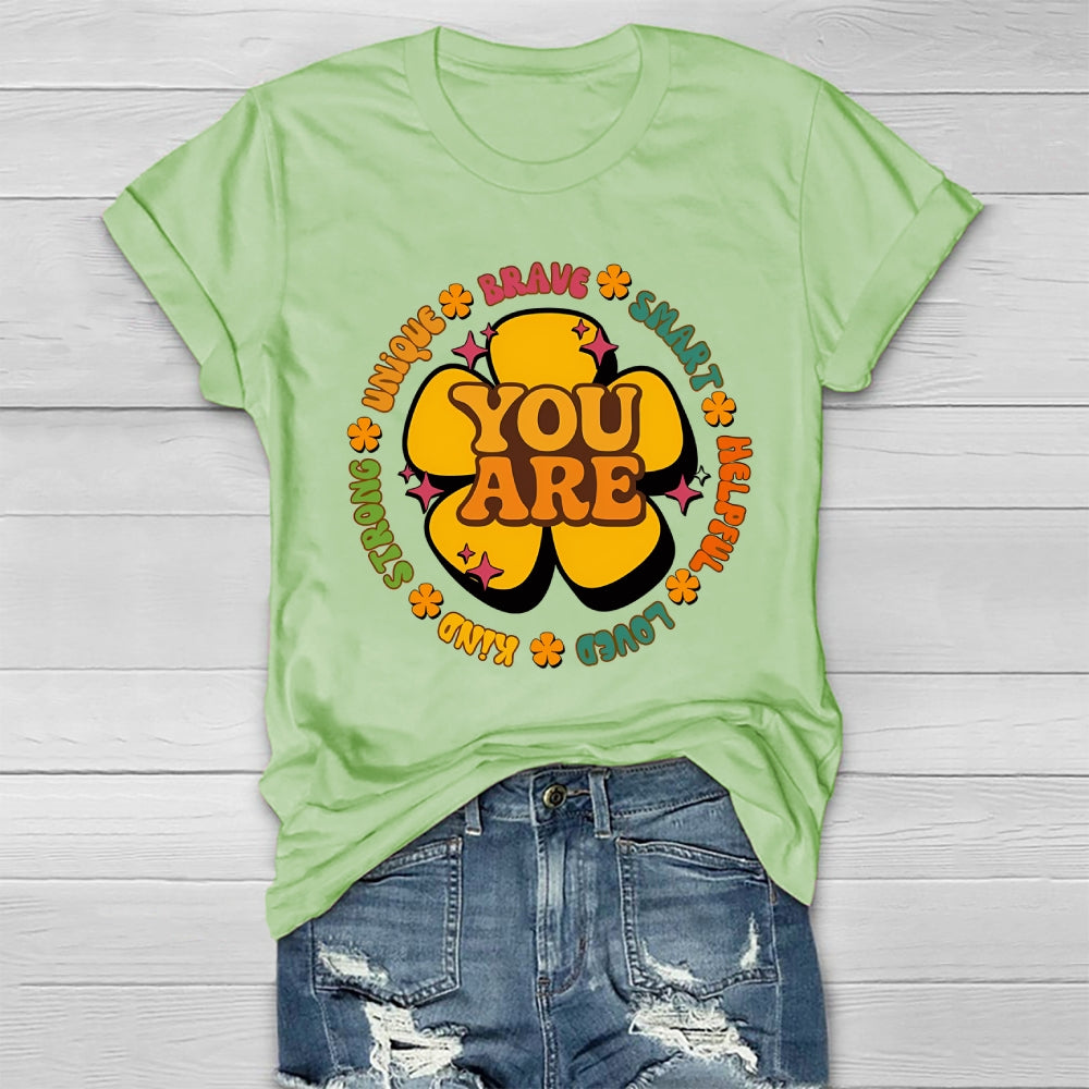 You Are Kind Brave Smart Healthwear T-shirt