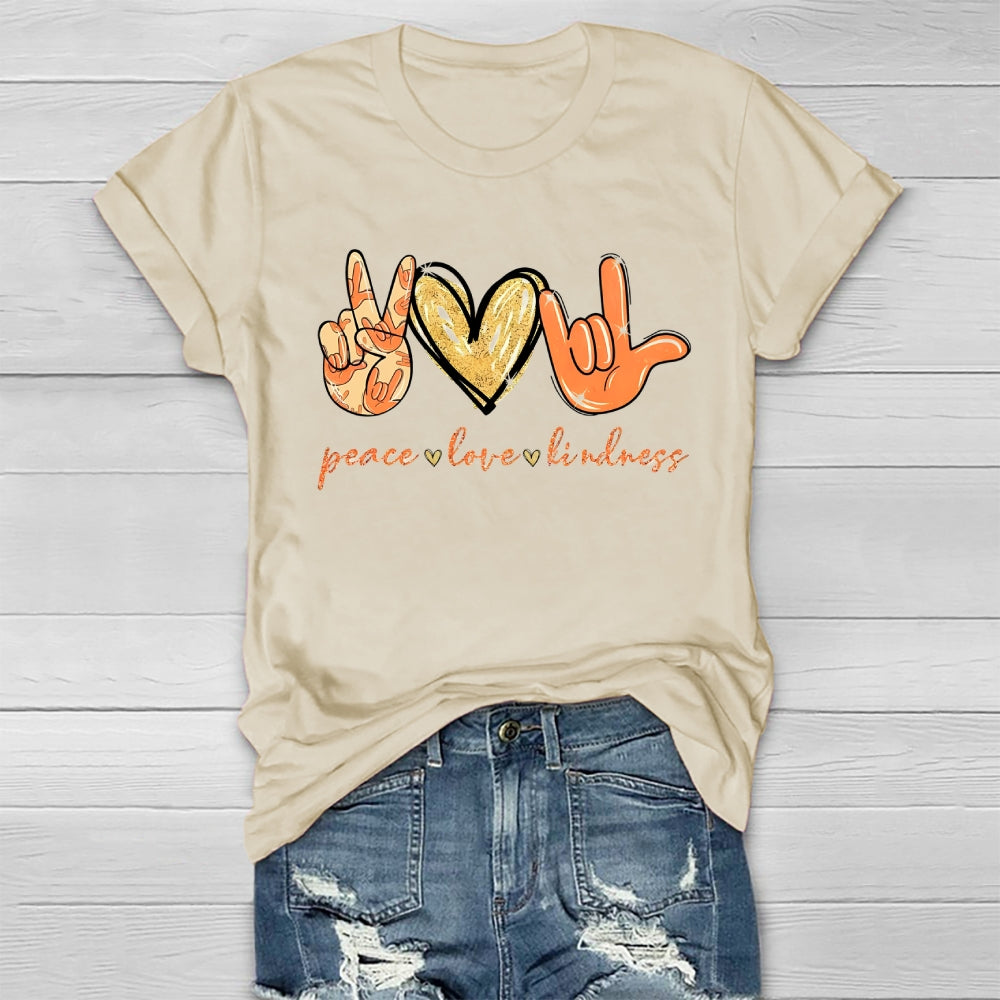 Peace Love Kindness Healthwear T-shirt