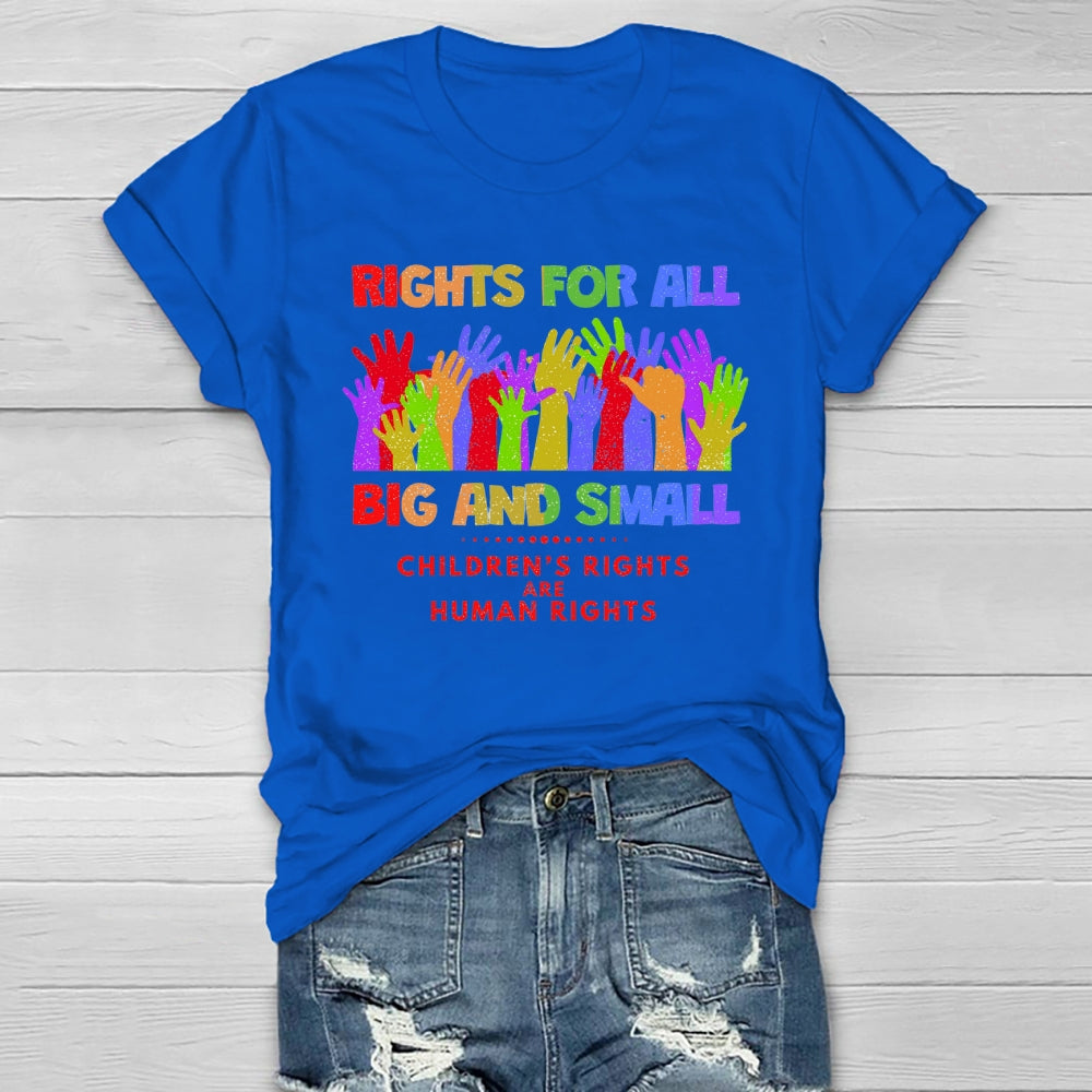 Rights For A Big And Small Healthwear T-shirt
