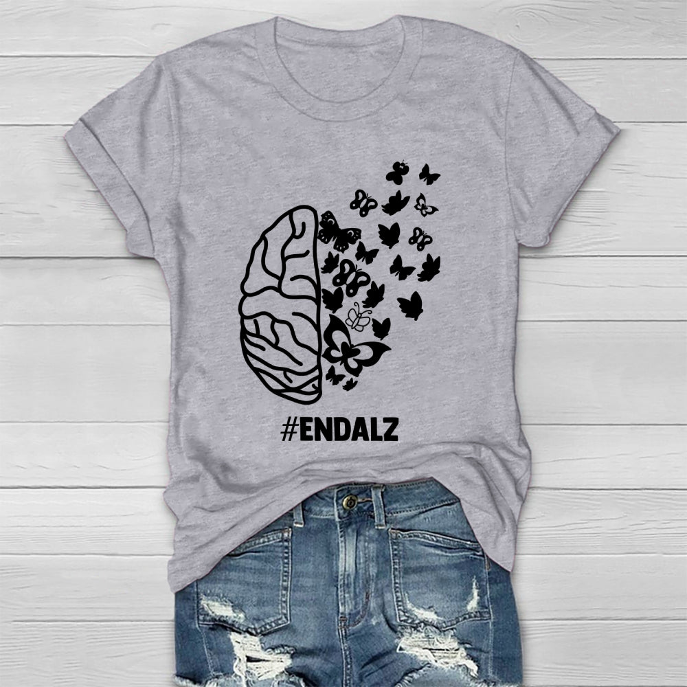 ENDALZ Brain Butterfly Healthwear T-shirt