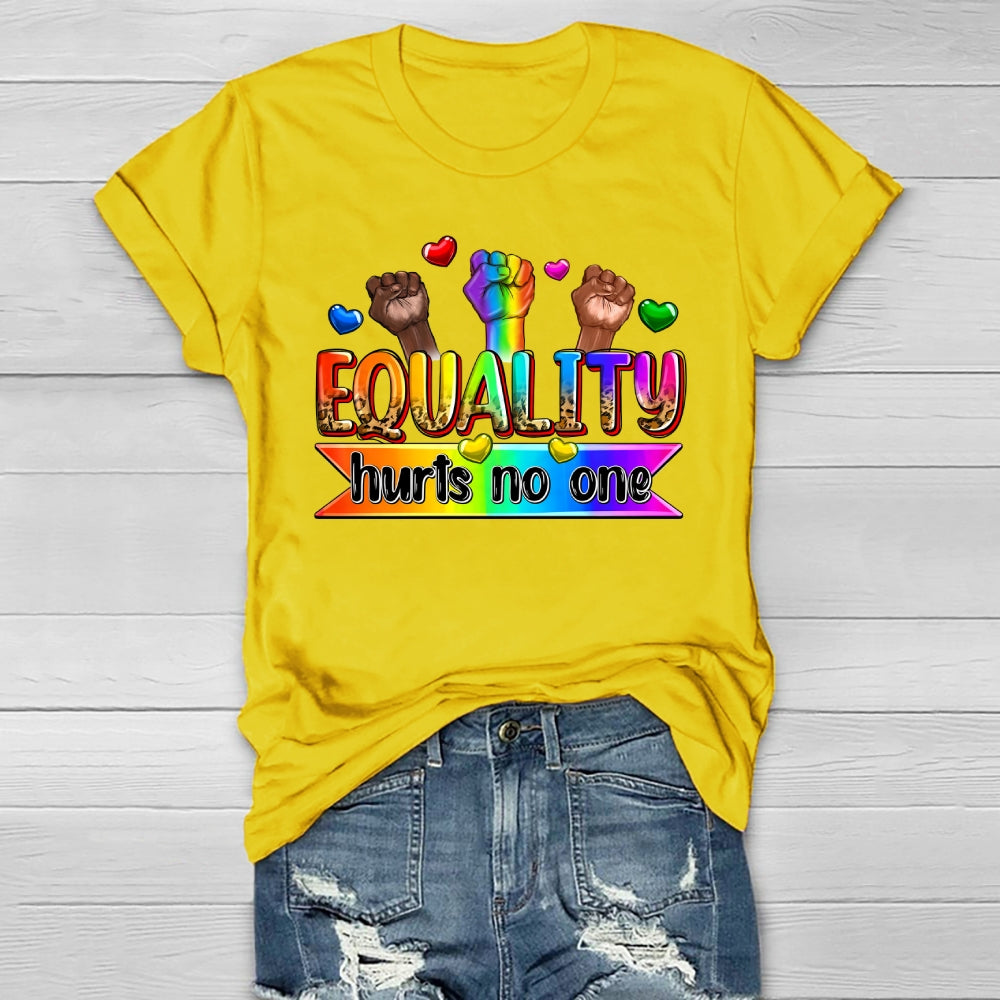 Equality Hurts No One Healthwear T-shirt