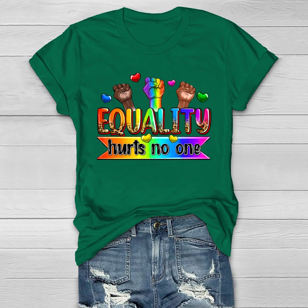 Equality Hurts No One Healthwear T-shirt