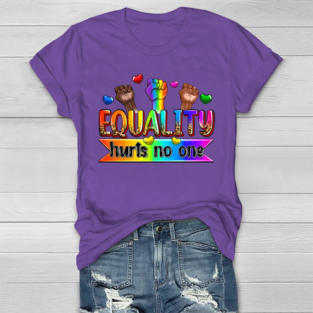 Equality Hurts No One Healthwear T-shirt