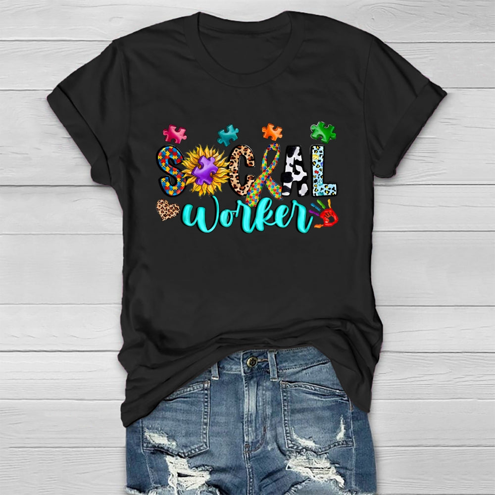 Social Worker Healthwear T-shirt