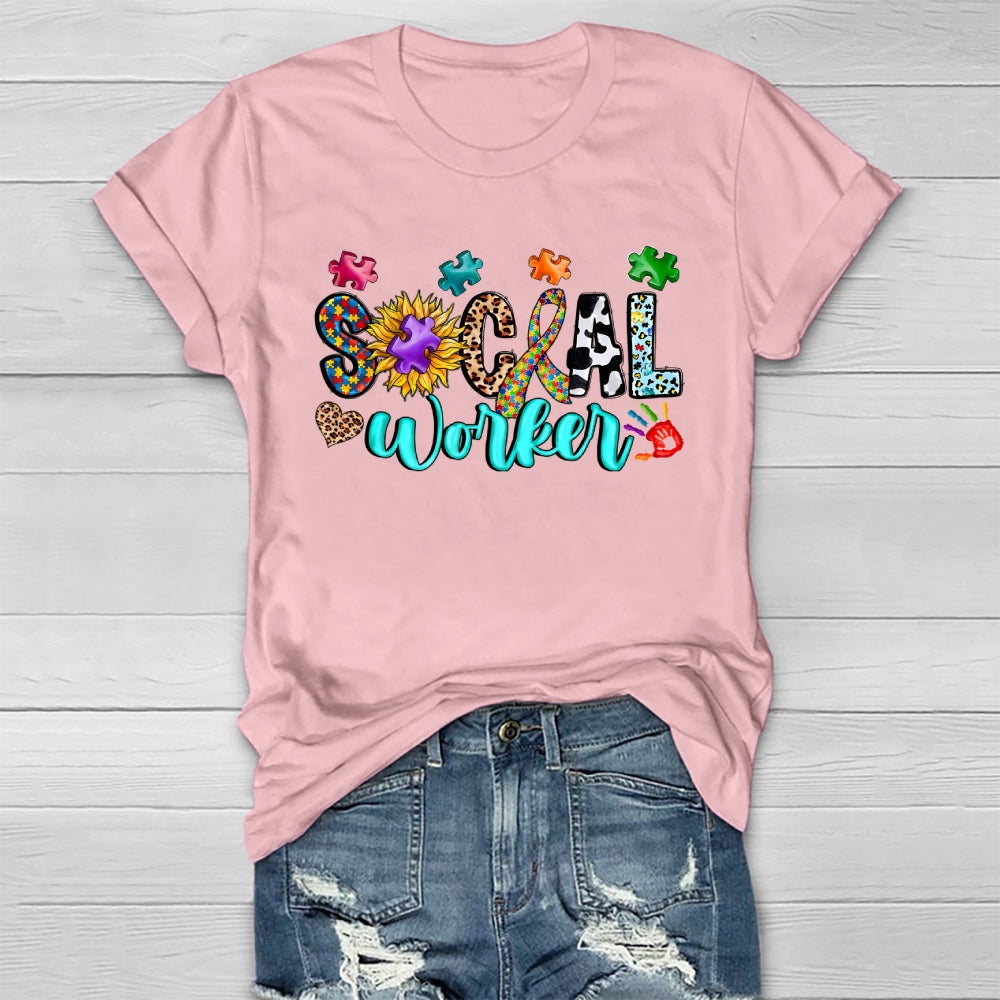 Social Worker Healthwear T-shirt