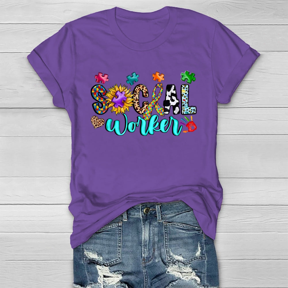 Social Worker Healthwear T-shirt