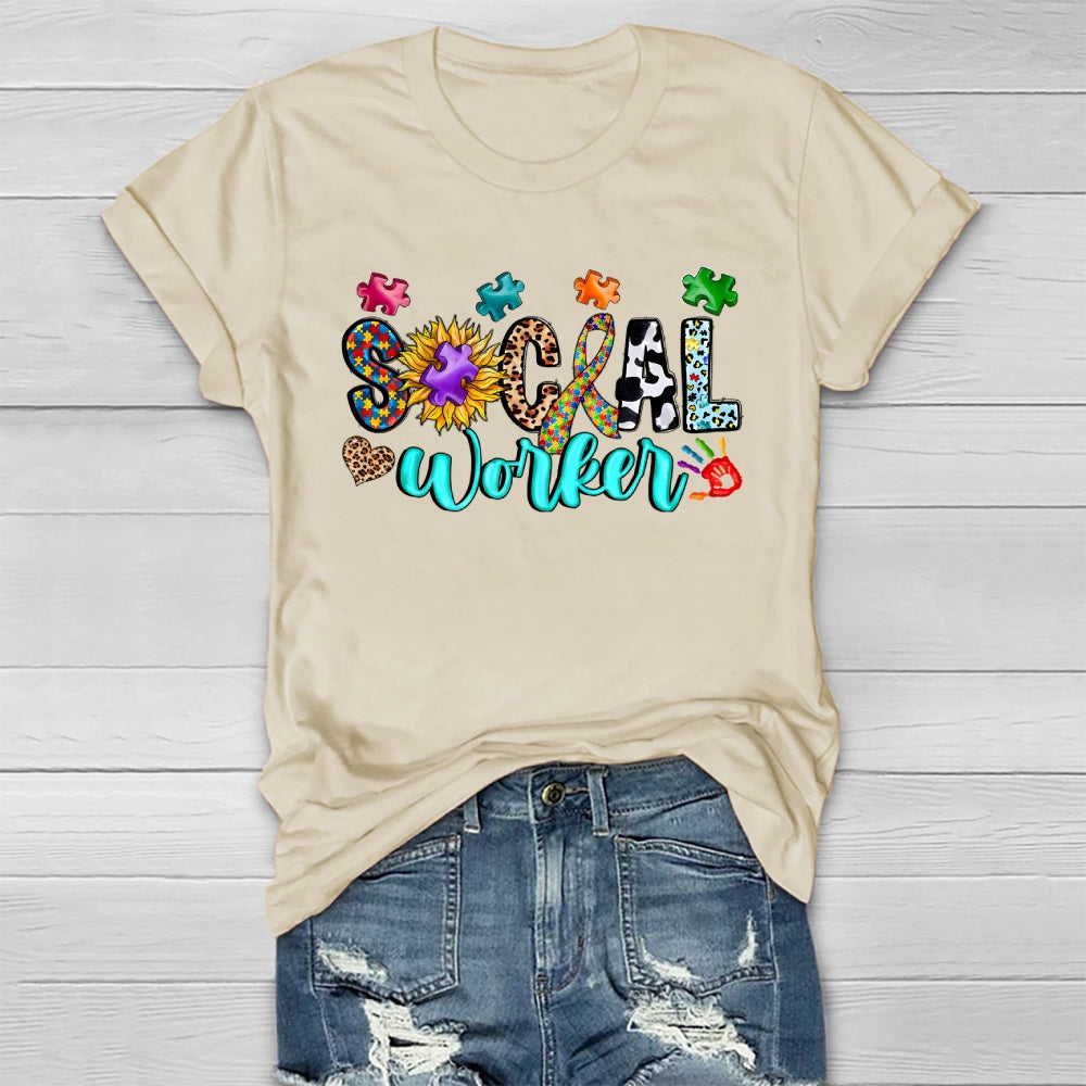 Social Worker Healthwear T-shirt