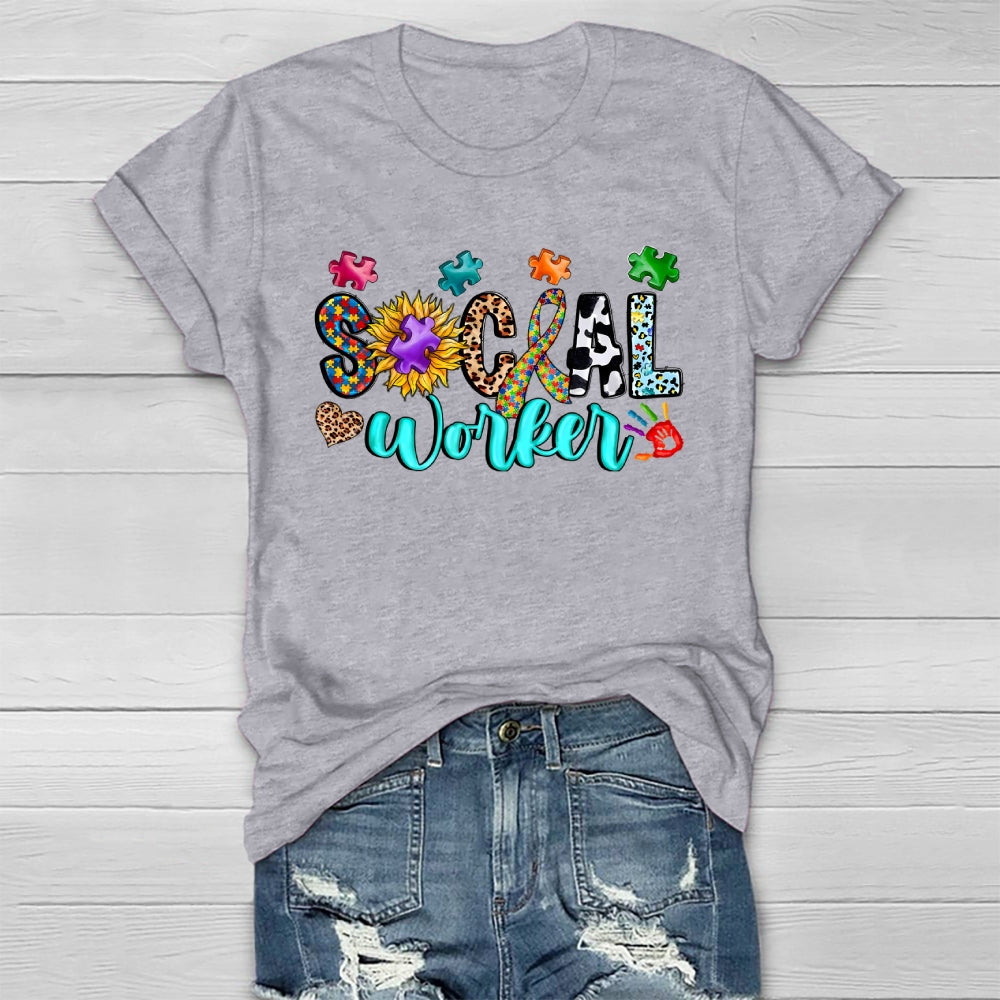 Social Worker Healthwear T-shirt
