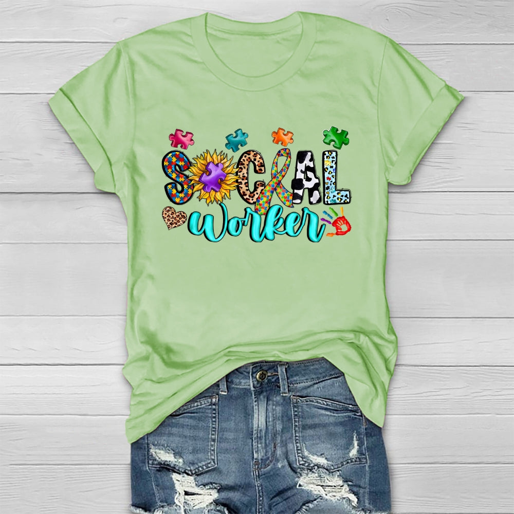 Social Worker Healthwear T-shirt