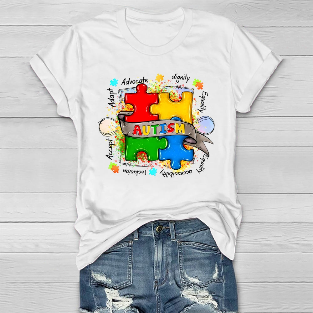 Autism Puzzle Healthwear T-shirt