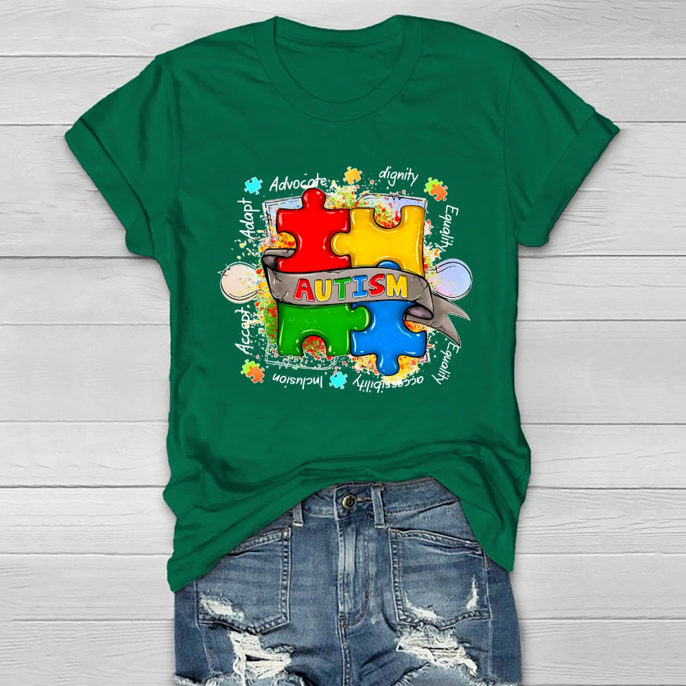 Autism Puzzle Healthwear T-shirt