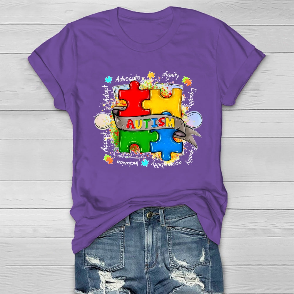 Autism Puzzle Healthwear T-shirt
