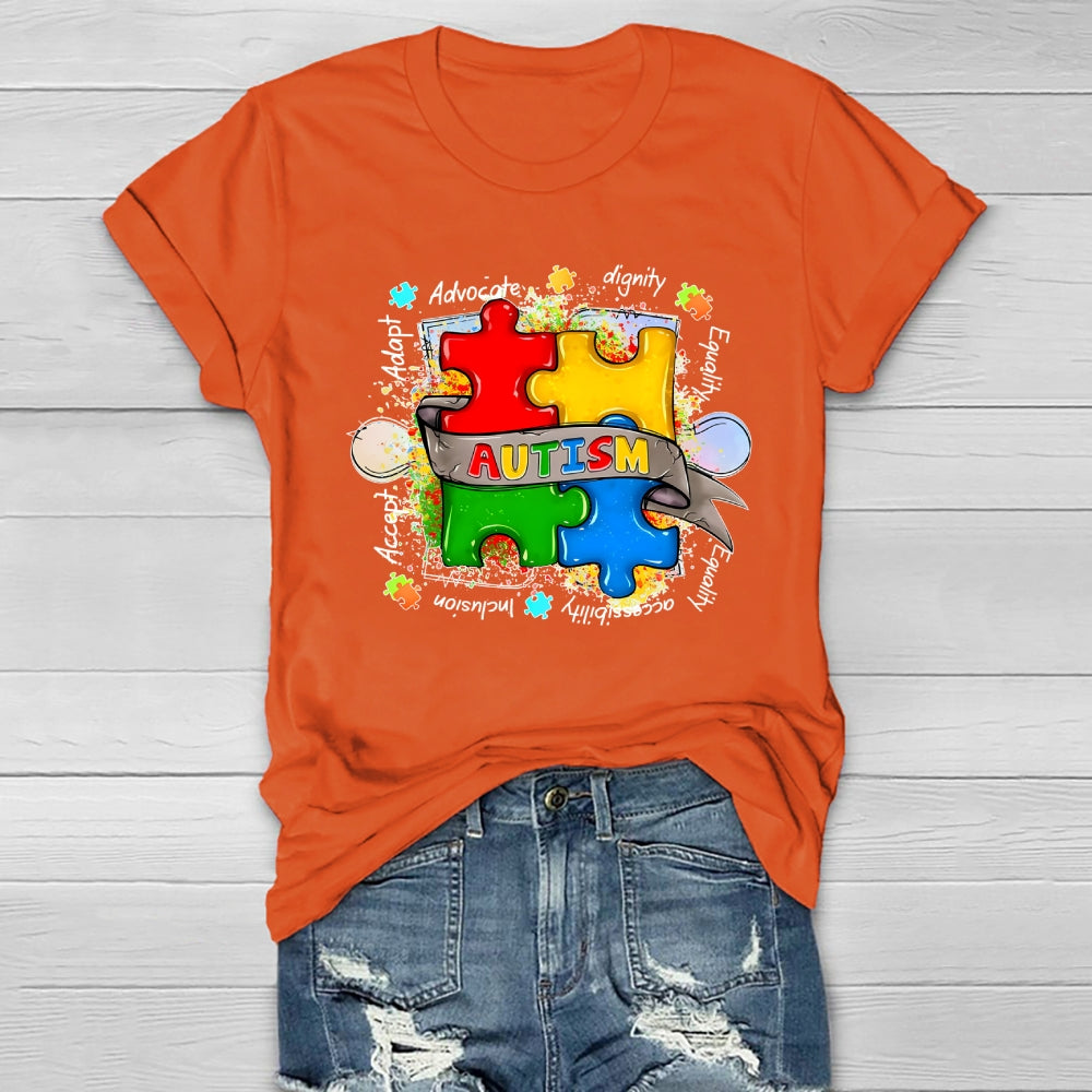 Autism Puzzle Healthwear T-shirt