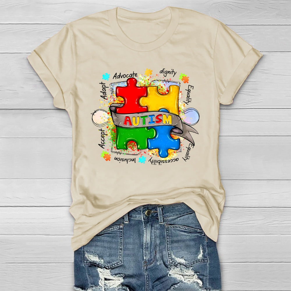 Autism Puzzle Healthwear T-shirt