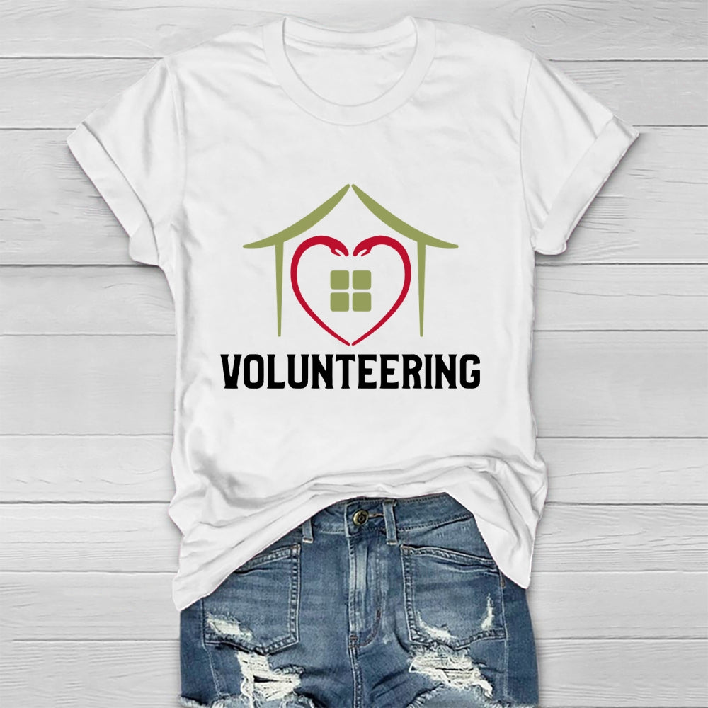 Volunteering Healthwear T-shirt