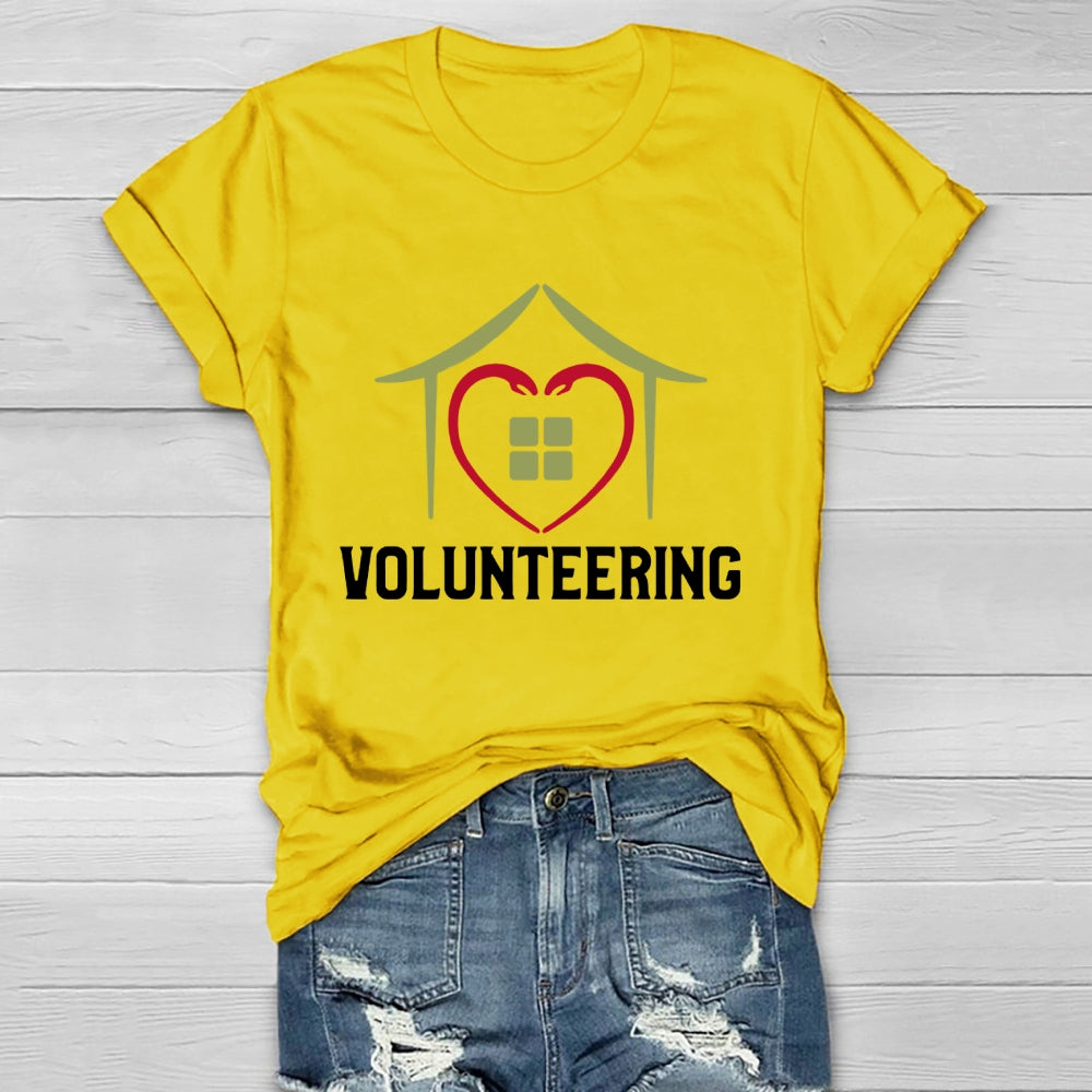 Volunteering Healthwear T-shirt