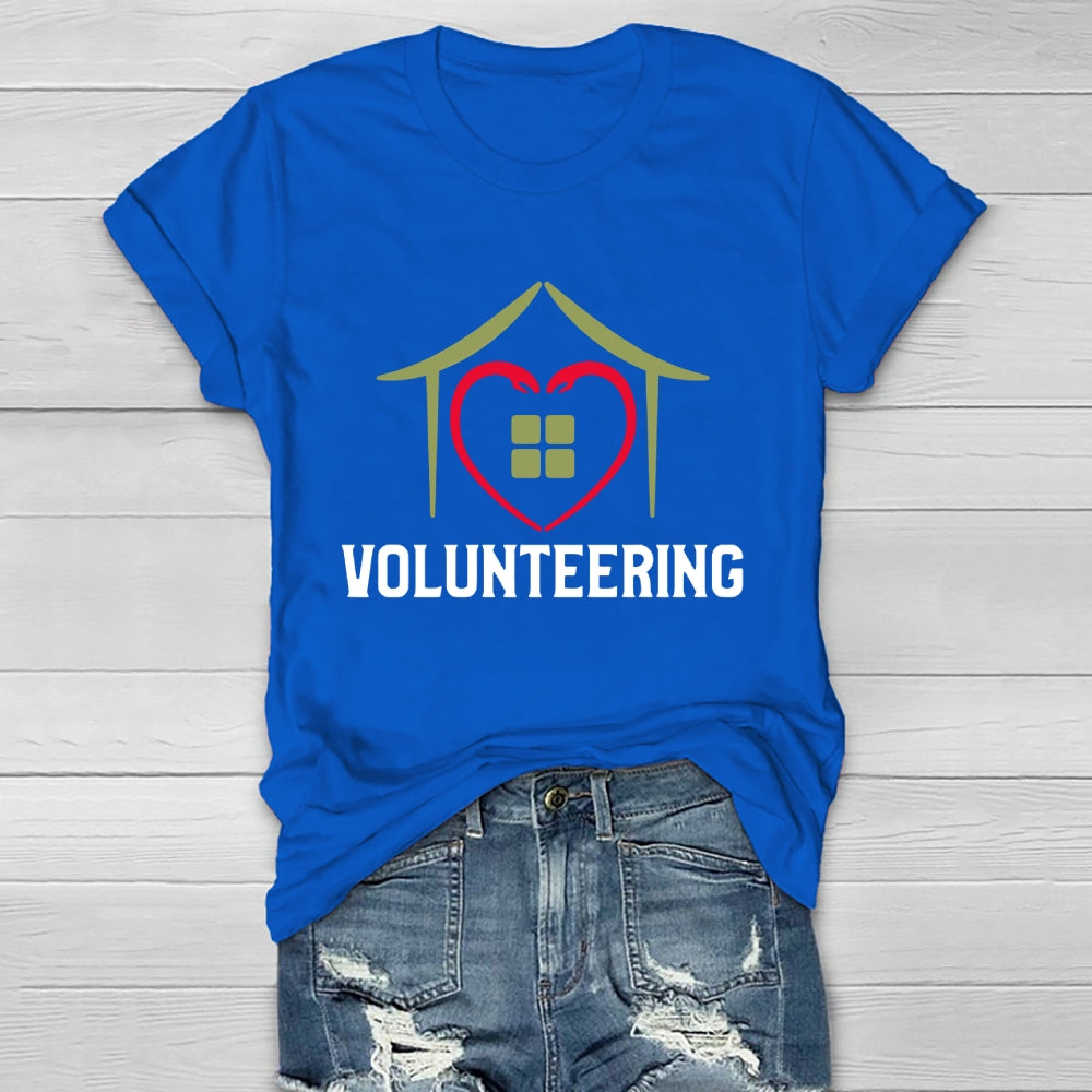 Volunteering Healthwear T-shirt