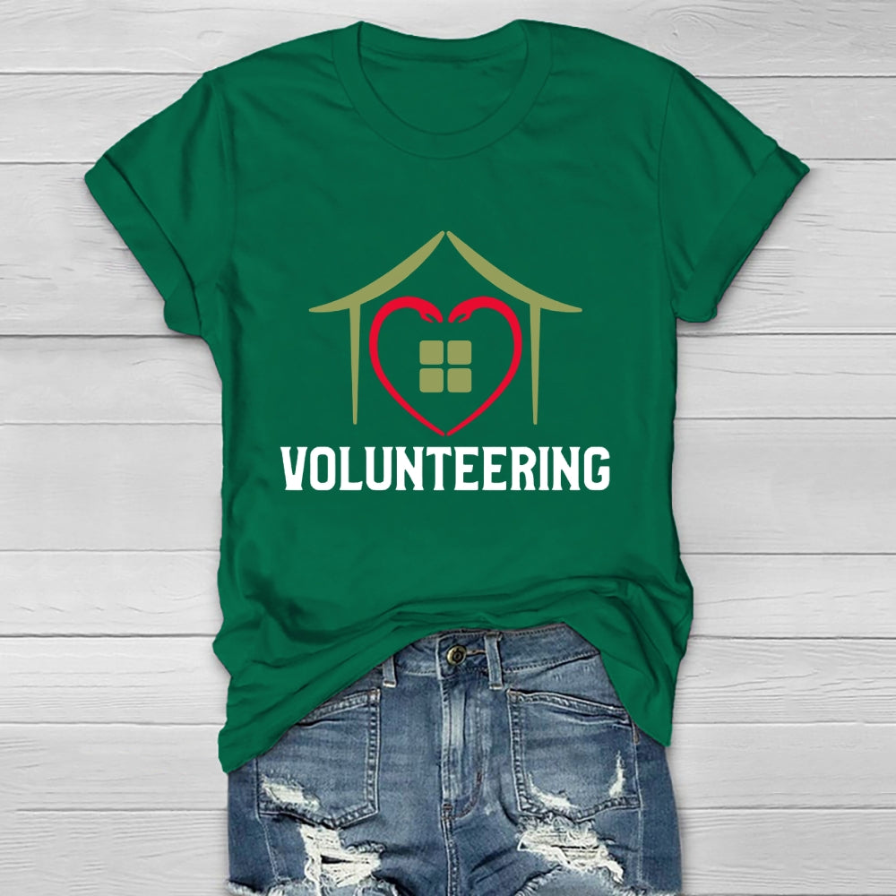 Volunteering Healthwear T-shirt