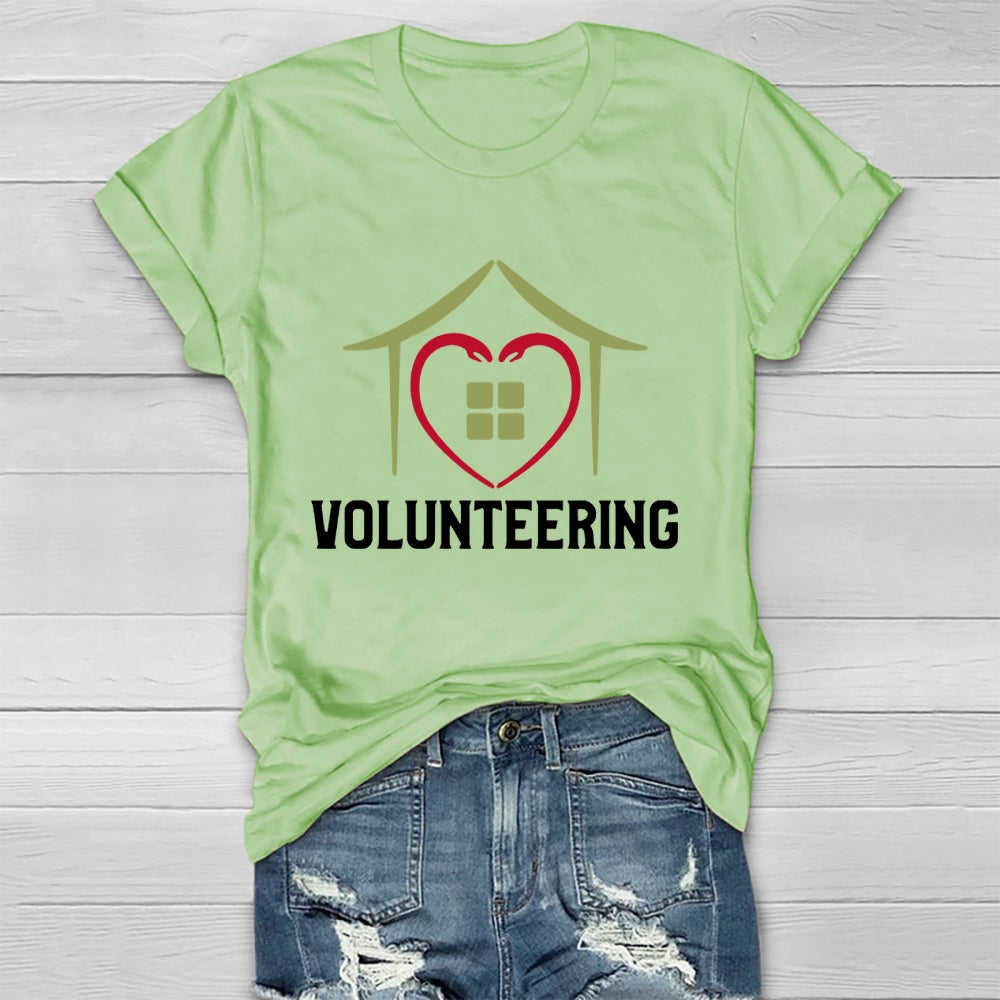 Volunteering Healthwear T-shirt