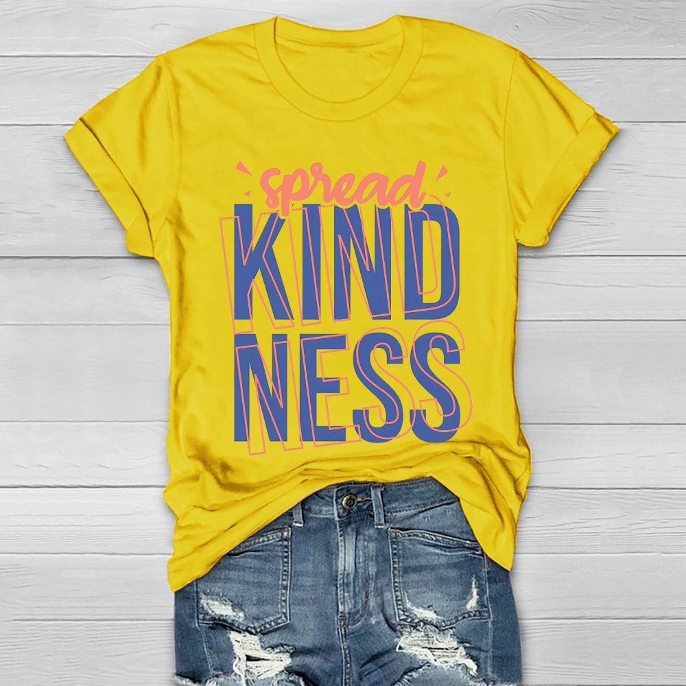 Spread Kindness Letters Healthwear T-shirt