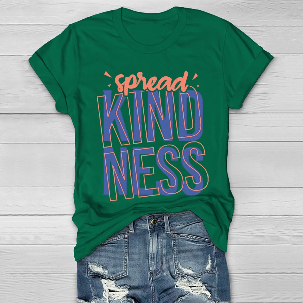 Spread Kindness Letters Healthwear T-shirt