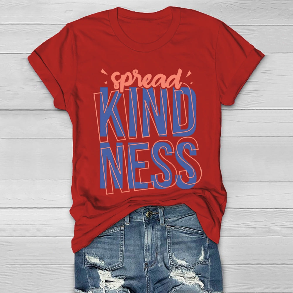 Spread Kindness Letters Healthwear T-shirt