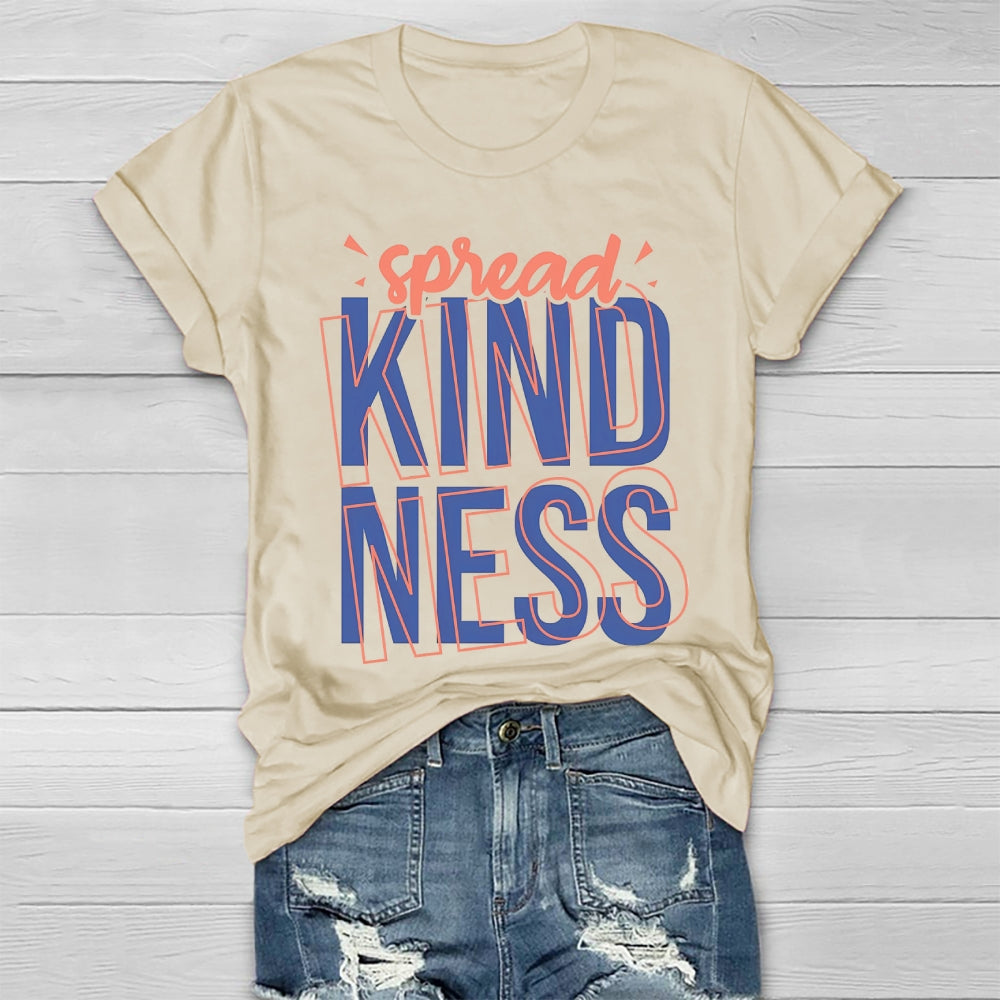 Spread Kindness Letters Healthwear T-shirt