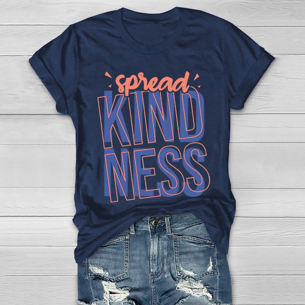 Spread Kindness Letters Healthwear T-shirt