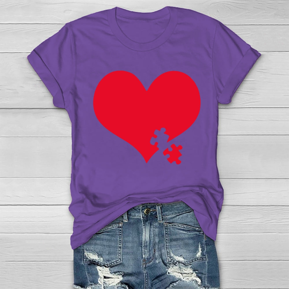 Love Puzzle Healthwear T-shirt