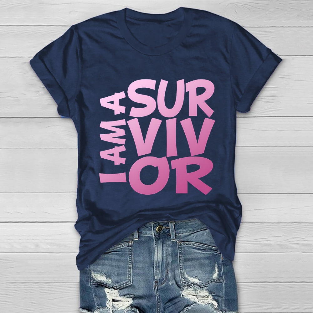 I'm A Survivor Healthwear T-shirt