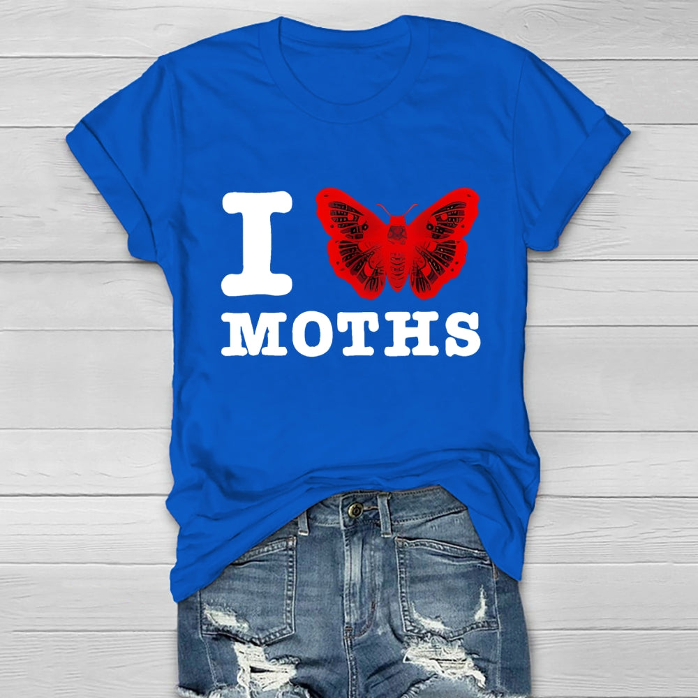 I Love Moths Healthwear T-shirt