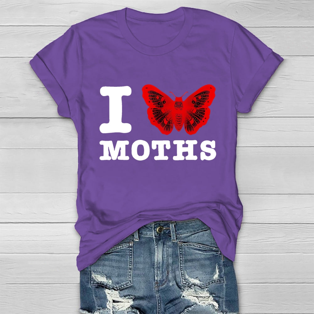 I Love Moths Healthwear T-shirt