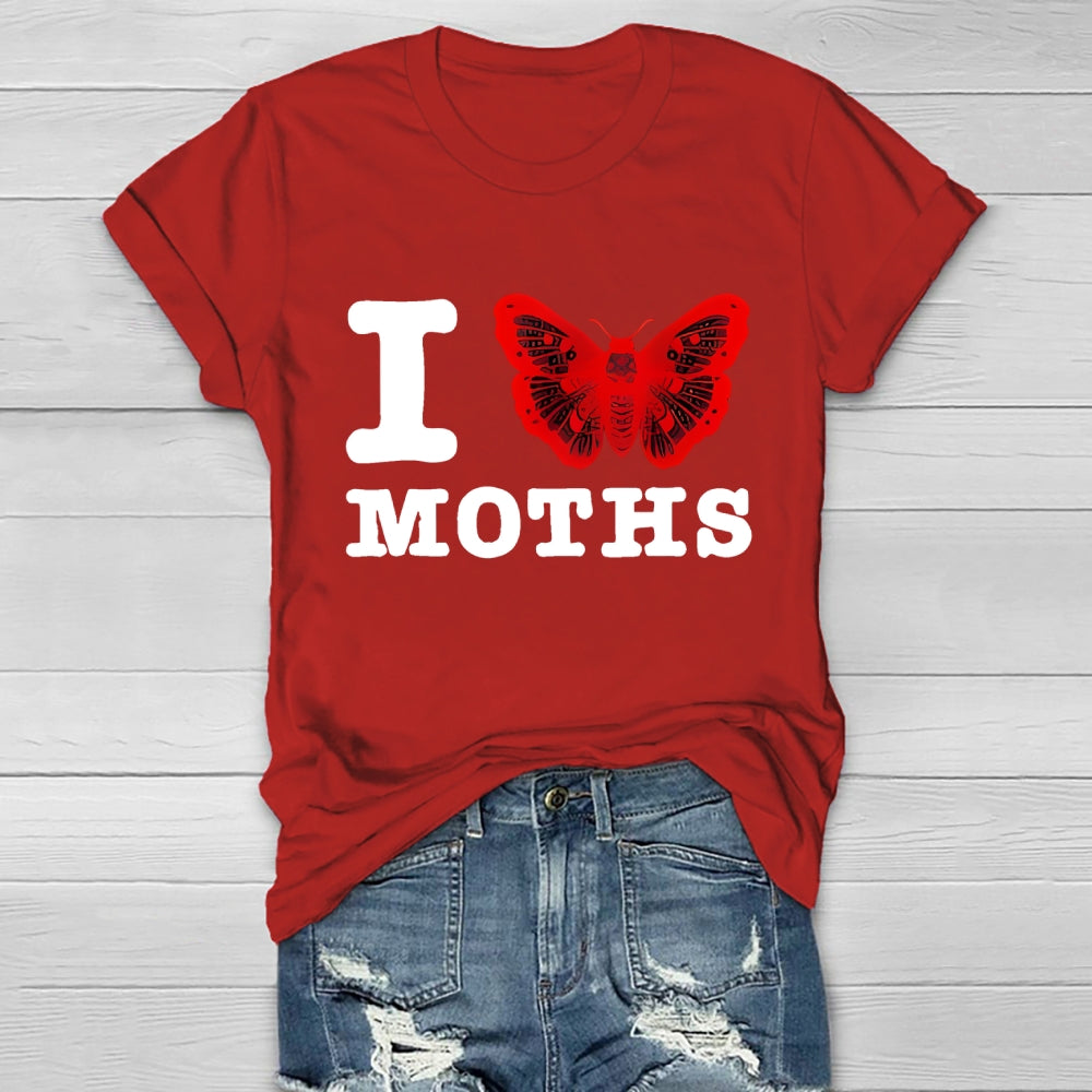 I Love Moths Healthwear T-shirt