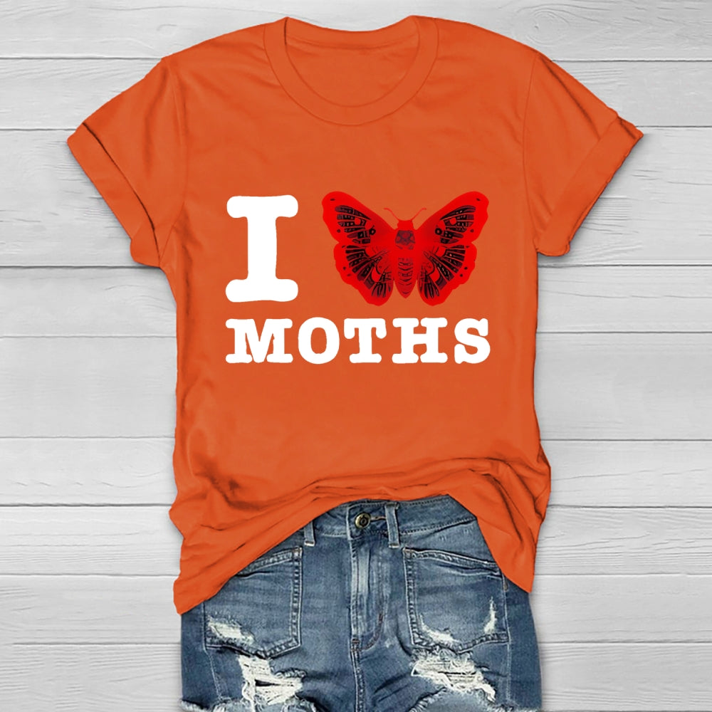 I Love Moths Healthwear T-shirt