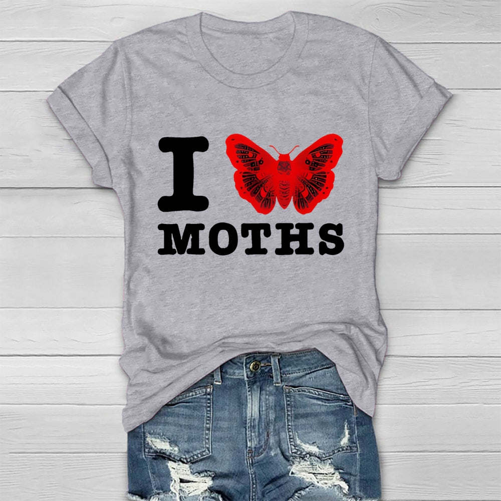I Love Moths Healthwear T-shirt