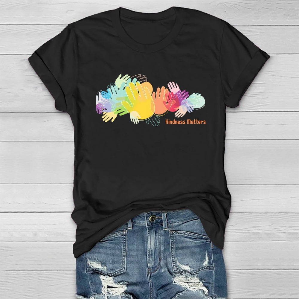 Kindness Matters Palm Healthwear T-shirt