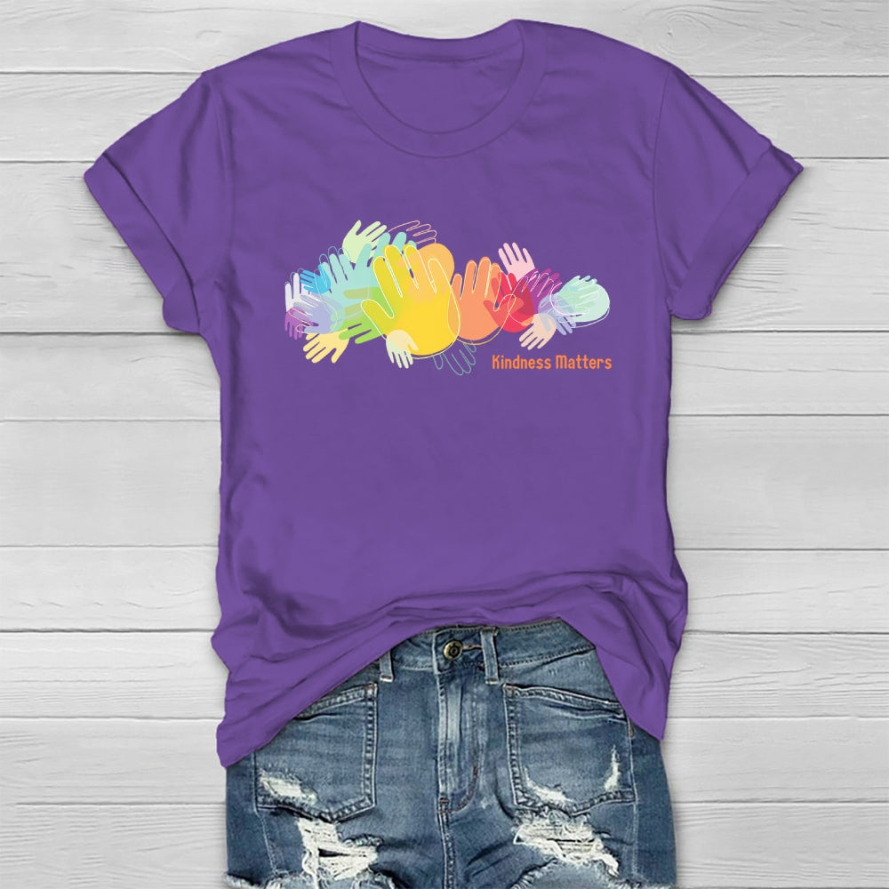 Kindness Matters Palm Healthwear T-shirt
