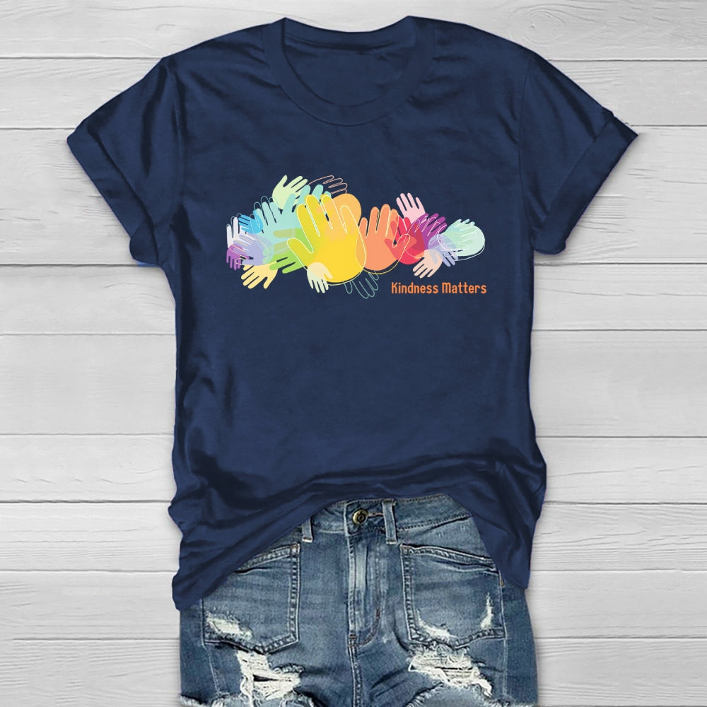 Kindness Matters Palm Healthwear T-shirt