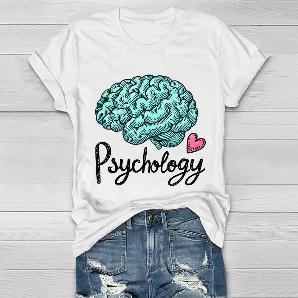 Psychology Brain Healthwear T-shirt