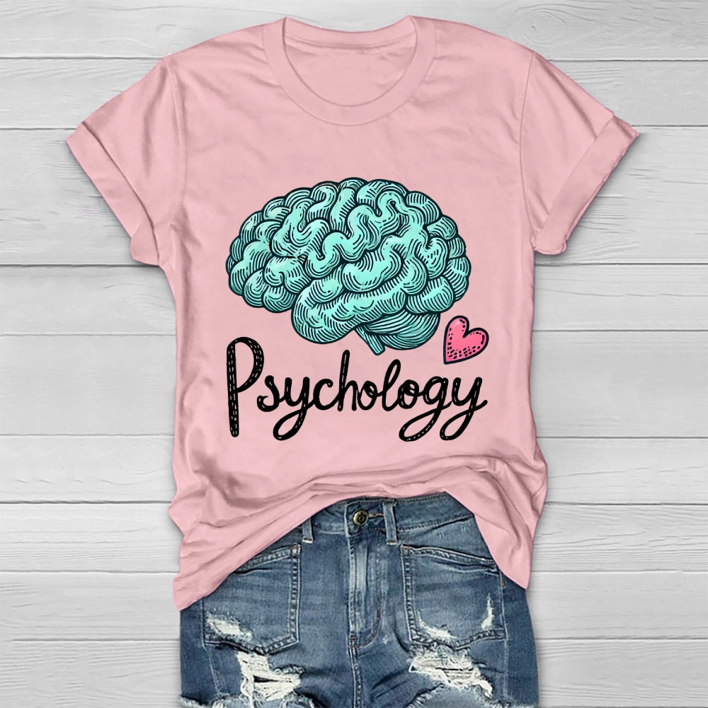 Psychology Brain Healthwear T-shirt