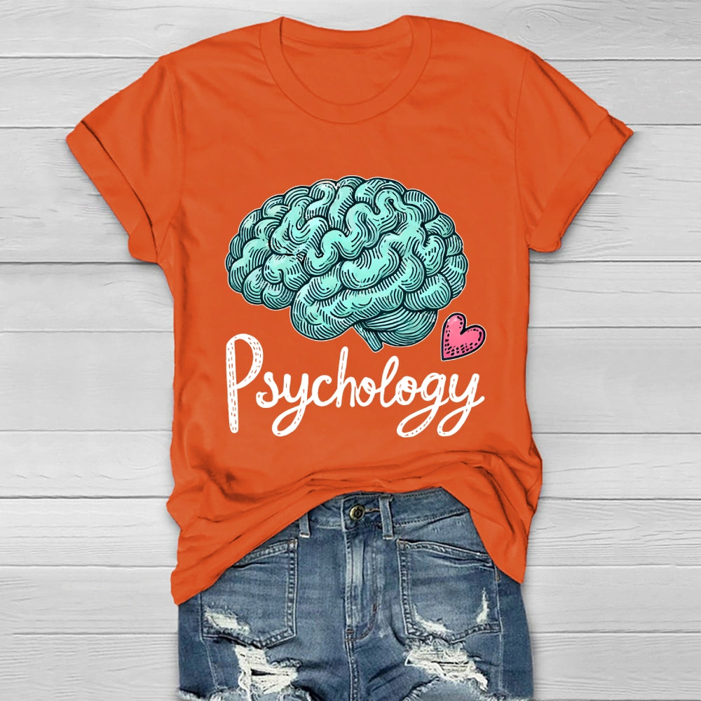Psychology Brain Healthwear T-shirt