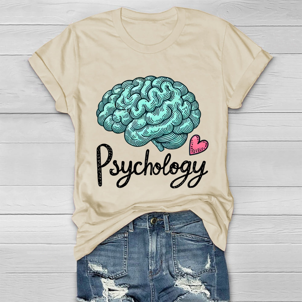 Psychology Brain Healthwear T-shirt