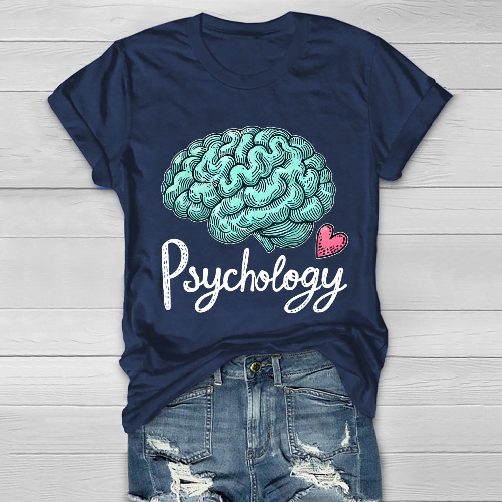 Psychology Brain Healthwear T-shirt
