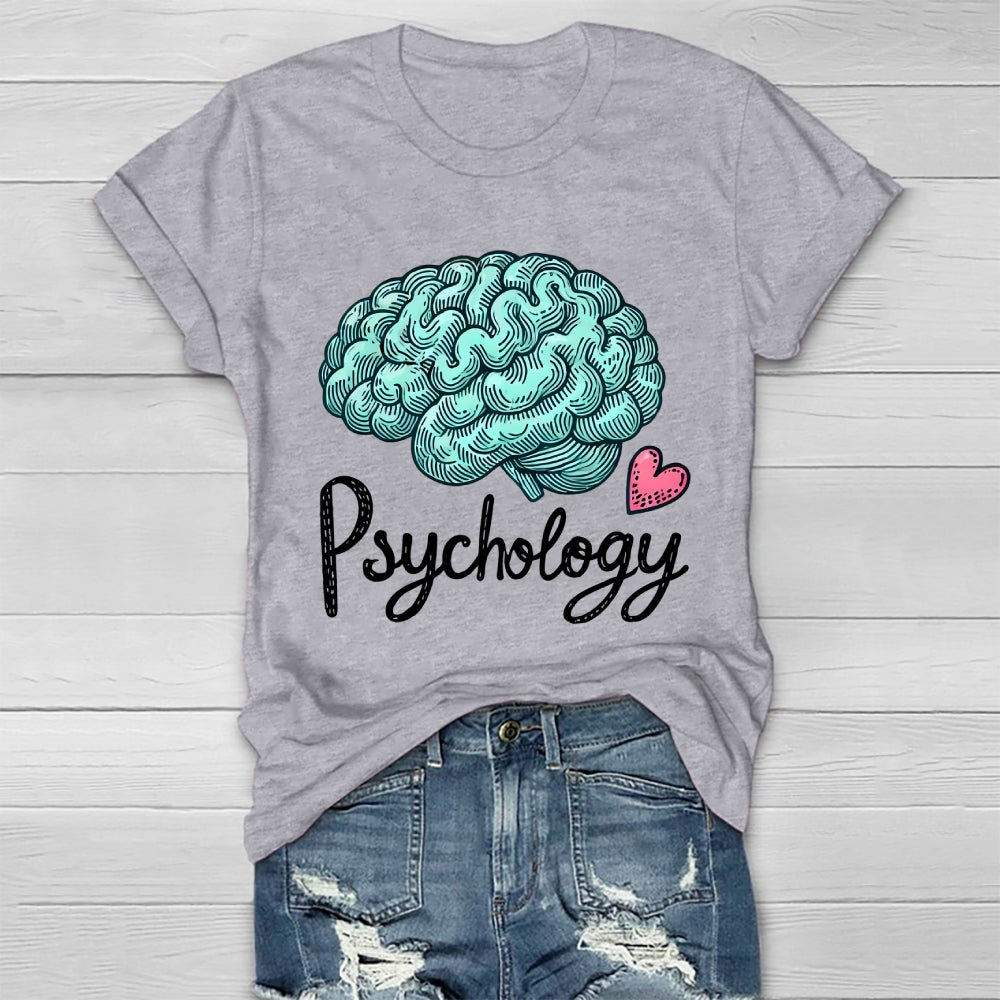 Psychology Brain Healthwear T-shirt