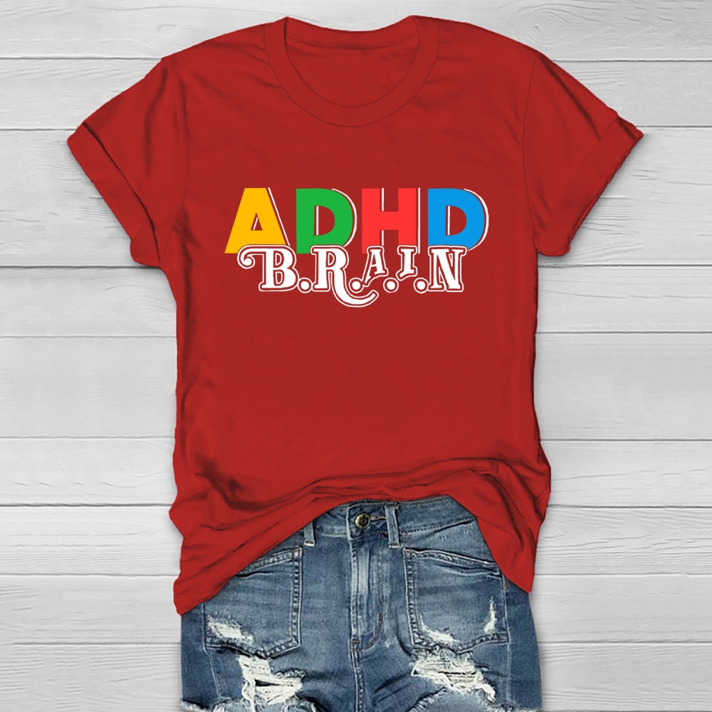 Adhd Brain Healthwear T-shirt
