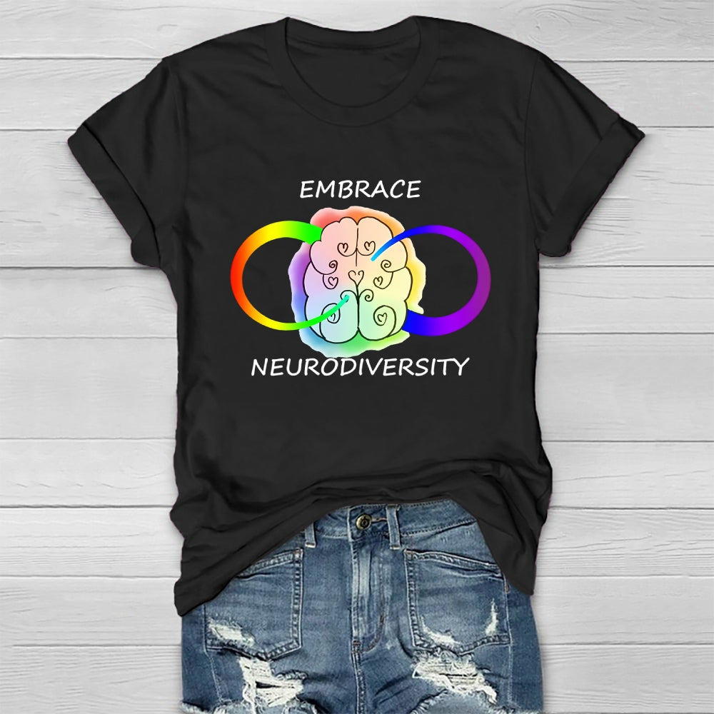 Embrace Neurodiversity Healthwear T-shirt