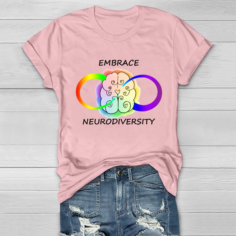 Embrace Neurodiversity Healthwear T-shirt