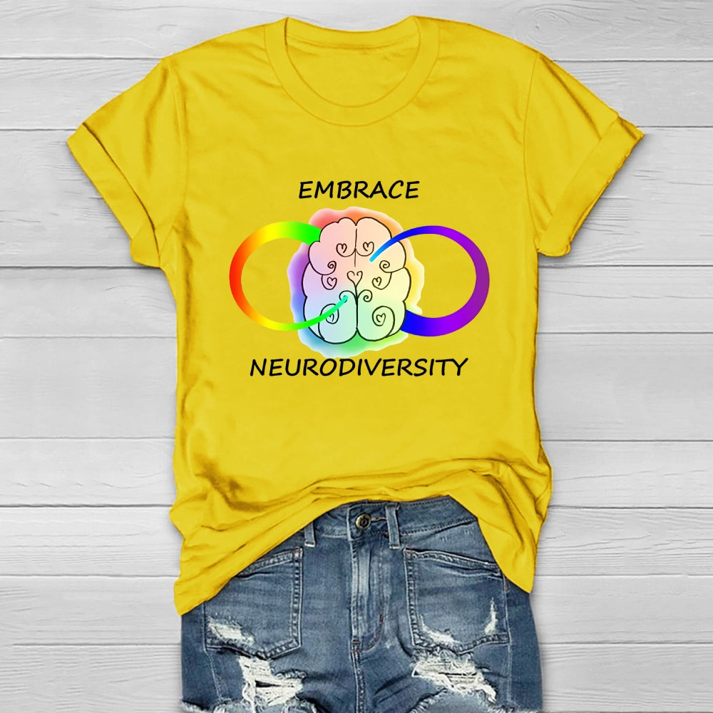 Embrace Neurodiversity Healthwear T-shirt