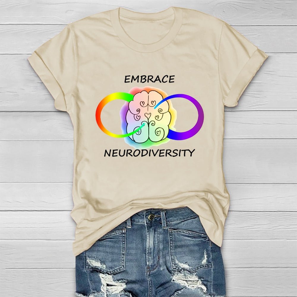 Embrace Neurodiversity Healthwear T-shirt